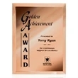 Mirror Plaque - Gold