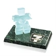 Inukshuk Award on Green Marble Base