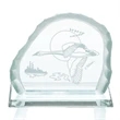 Geese In Flight Award on Base - Jade