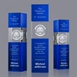 Araceli 3D Tower Award - Blue