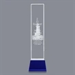 Robson 3D Award on Base - Blue