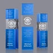 Araceli 3D Tower Award - Sky Blue
