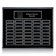 Oakleigh Horiz Pert/Plaque - Black/Silver