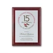 Screenprint Aluminum - Mahogany