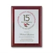 Screenprint Aluminum - Mahogany
