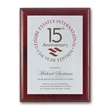Screenprint Aluminum - Mahogany