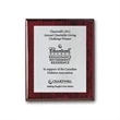 Screenprint Aluminum - Rosewood