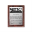 Etch/Oxidized Plaq - Walnut Finish