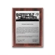 Etch/Oxidized Plaq - Walnut Finish