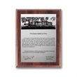 Etch/Oxidized Plaq - Walnut Finish