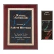 Gemstone Rosewood Plaque - Rosewood/Lapis