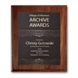 SpectraPrint™ Plaque - Walnut Cove Edge