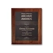 SpectraPrint™ Plaque - Walnut Cove Edge