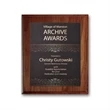SpectraPrint™ Plaque - Walnut Cove Edge