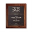 SpectraPrint™ Plaque - Walnut Cove Edge