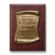 Scroll Plaque
