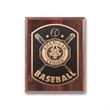 Photocast Plaque - Walnut Finish