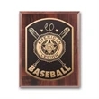 Photocast Plaque - Walnut Finish