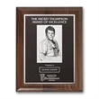 Photocast Plaque - Walnut Piano Finish