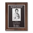 Photocast Plaque - Walnut Piano Finish