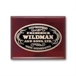 Etch/Oxidized Plaq - Mahogany