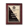 Etch/Antiqued Plaq - Rosewood