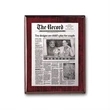Metal Photo Plaq - Rosewood