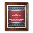 SpectraPrint™ Plaque - Walnut Rolled Edge