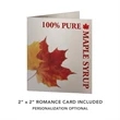 Maple Syrup - Maple Leaf - Deep Etch