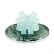 Friendship Ring Award - Marble with 3 Inukshuks
