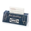Name Card Holder - Black Marble