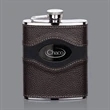Colchester Hip Flask -  Black Nickel Plate