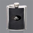 Trubner Hip Flask -  Black/Black Nickel Plate