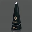 Marble Grooved Obelisk Award