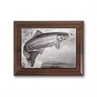 Metal Photo Plaq - Walnut Piano Finish