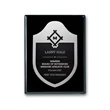 Etch/Antiqued Plaq - Ebony