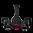 Amerling Carafe & Stemless Wine