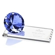 Gemstone Award on Starfire - Sapphire