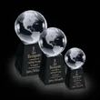 Globe Award on Tall Marble
