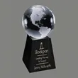 Globe Award on Tall Marble