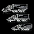 Crystal 18 Wheeler Award - 3D