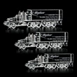 Crystal 18 Wheeler Award - 3D