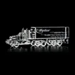 Crystal 18 Wheeler Award - 3D