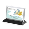 Embassy (Black/Horizontal) Award - VividPrint™