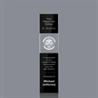 Araceli 3D Tower Award - Black