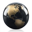 Gold Filled Globe - Black