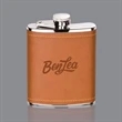 Shelburne Hip Flask - Brown