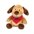Marley the stuffed Dog (Bandana)