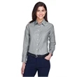 Ladies' Long-Sleeve Oxford with Stain-Release