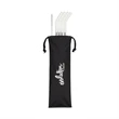 Aviana™ Poppy 4-Pack Stainless Straw Set